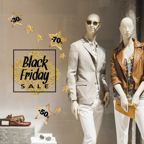 Golden Black Friday | Vetrofania