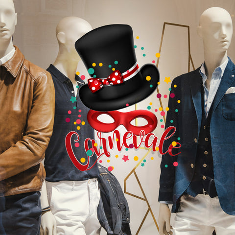 Festa di Carnevale | Vetrofania