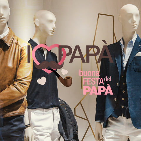 I love papà | Vetrofania