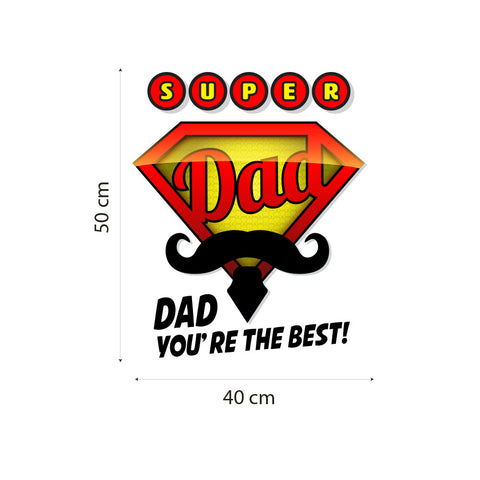 Super papà | Vetrofania