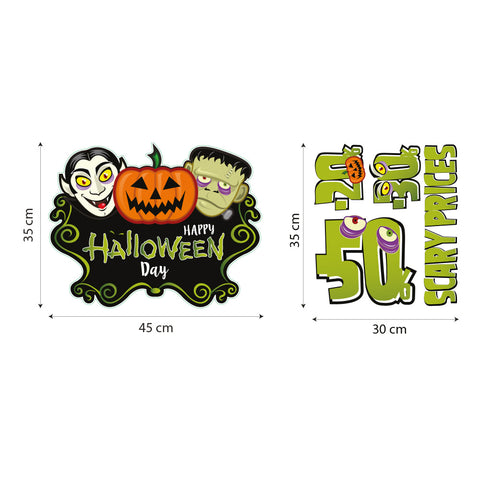 happy halloween day | Vetrofania