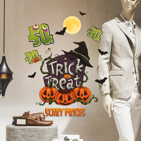 Tomba Trick or treat | Vetrofania