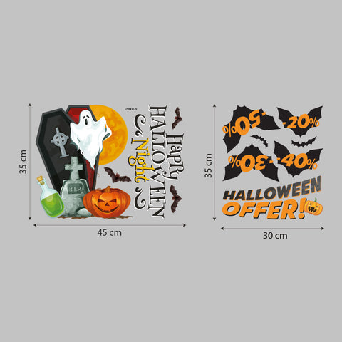 Halloween Night | Vetrofania