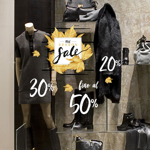 Autumn sale | Vetrofania