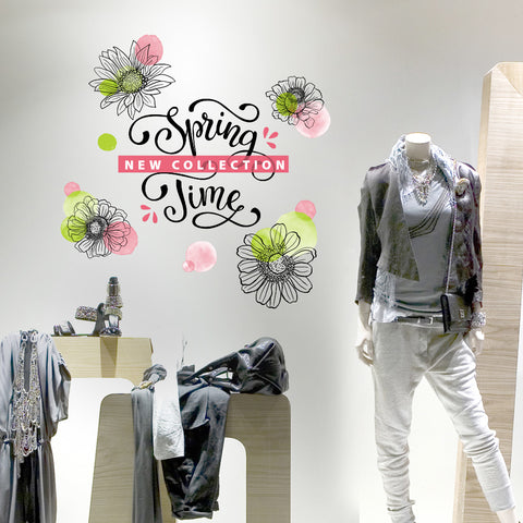 Nuova collezione Spring time | Vetrofania