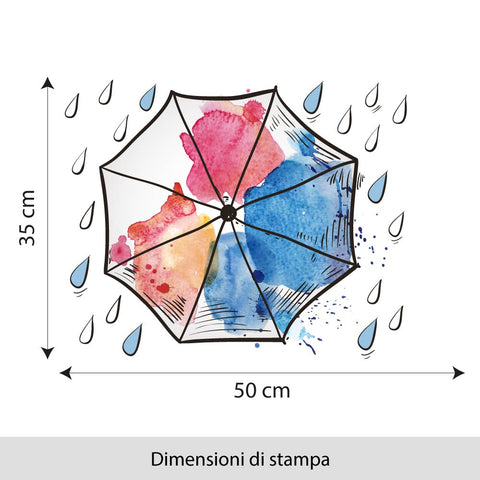 Pioggia nuova collezione | Vetrofania