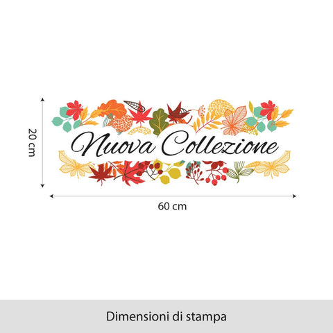 Cornice nuova collezione | Vetrofania