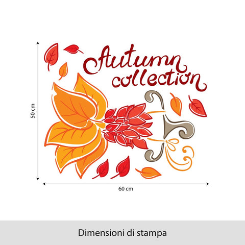 Vestito Autunnale | Vetrofania