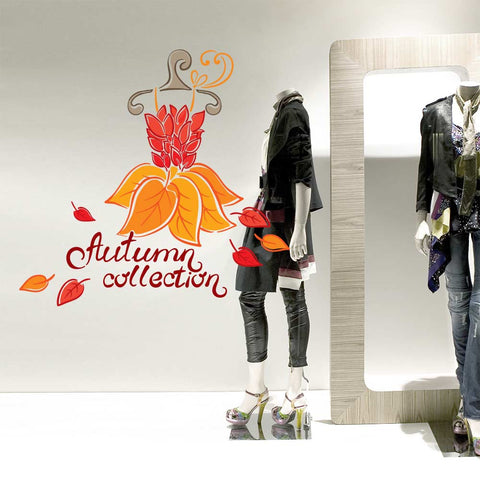 Vestito Autunnale | Vetrofania