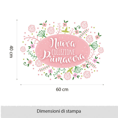 Nuova collezione Primavera | Vetrofania