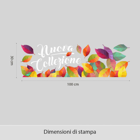 Colori d'autunno | Vetrofania