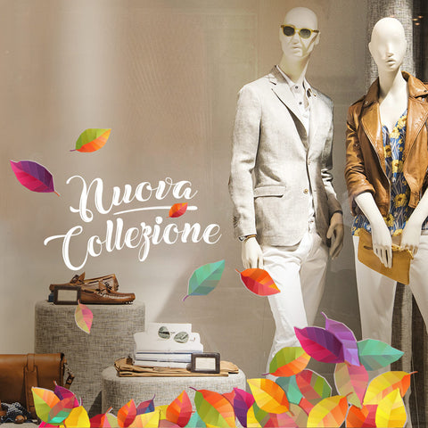 Colori d'autunno | Vetrofania