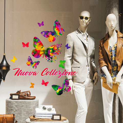 Farfalla nuova collezione | Vetrofania