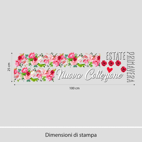 Flower Band | Vetrofania