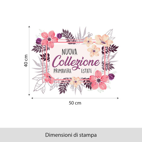 Cornice nuova collezione | Vetrofania