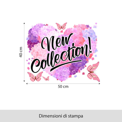 Heart new collection | Vetrofania