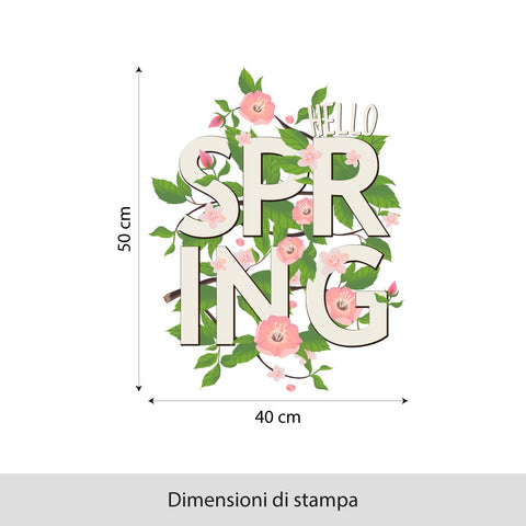 Fiori di primavera | Vetrofania