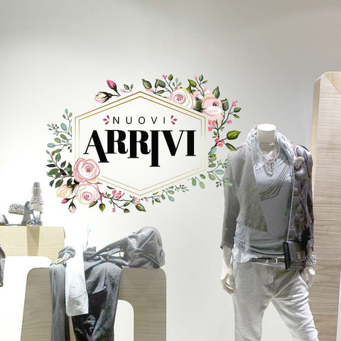 New collection floreale | Vetrofania