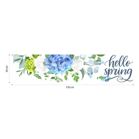Fascia floreale primavera | Vetrofania