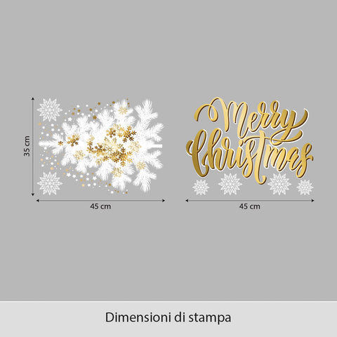 White Christmas | Vetrofania