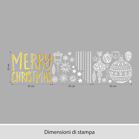 Christmas balls | Vetrofania