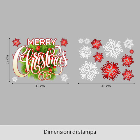 Decorazione delle feste | Vetrofania