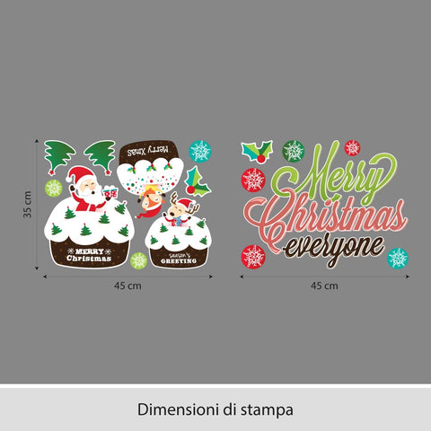Sweet Christmas | Vetrofania
