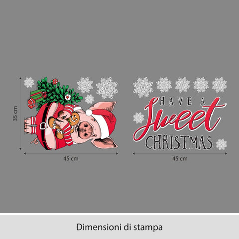 Sweety Pig | Vetrofania