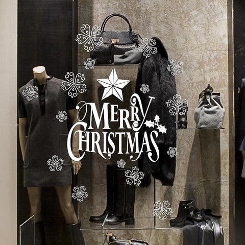 Merry christmas Agrifoglio | Vetrofania