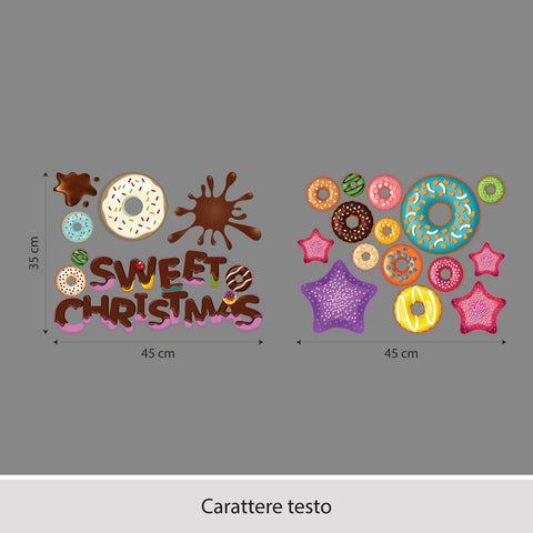 A very sweet christmas | Vetrofania
