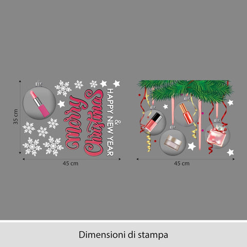 Merry Christmas beauty | Vetrofania