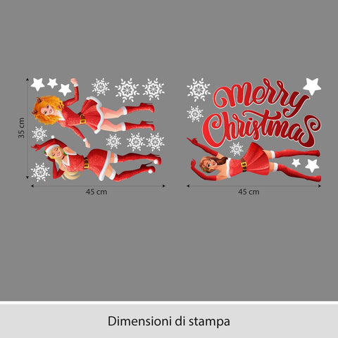 Dance of christmas | Vetrofania