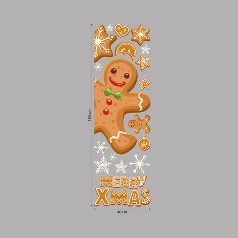 Biscotto merry christmas | Vetrofania