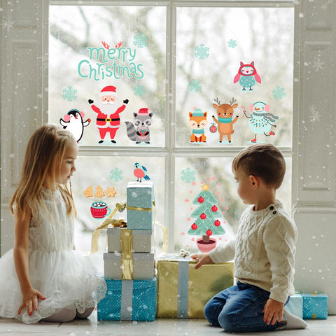 Kit di Natale dolci feste | Vetrofania