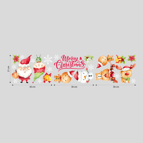 watercolor Christmas kit | Vetrofania