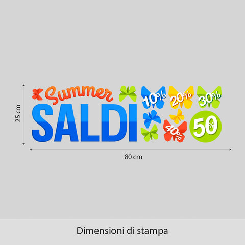 Saldi origami | Vetrofania