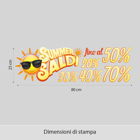 Saldi smile | Vetrofania