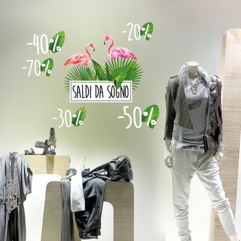 Saldi da sogno | Vetrofania