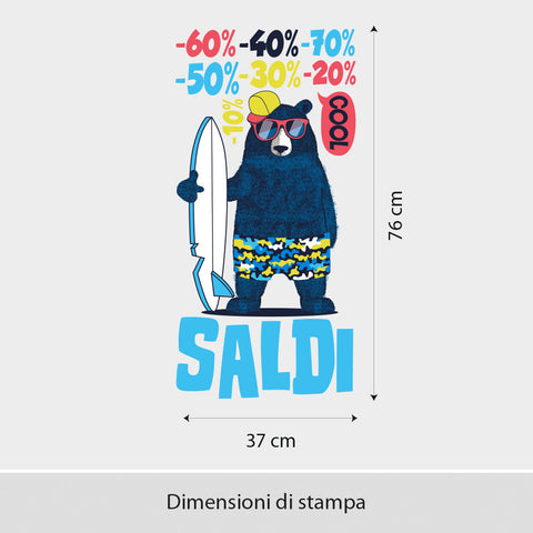 Saldi cool | Vetrofania