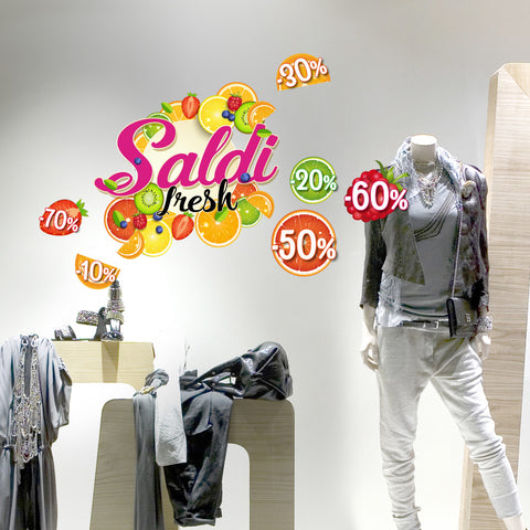 Saldi fresh | Vetrofania