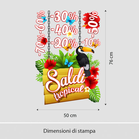 Saldi cartello | Vetrofania