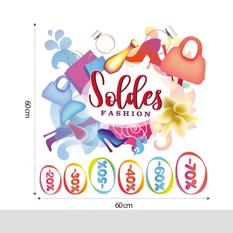 Saldi fashion | Vetrofania