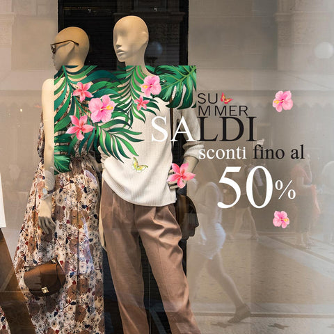 Tropical Sale | Vetrofania