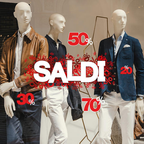 Saldi percentuali | Vetrofania