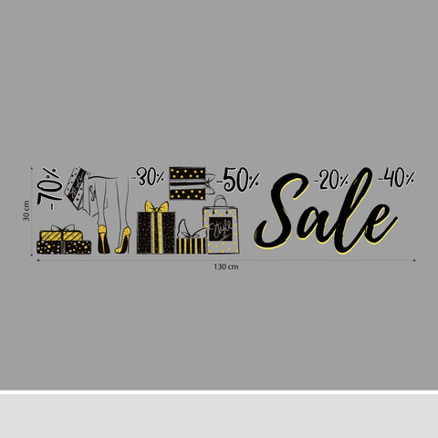 Saldi shopping | Vetrofania