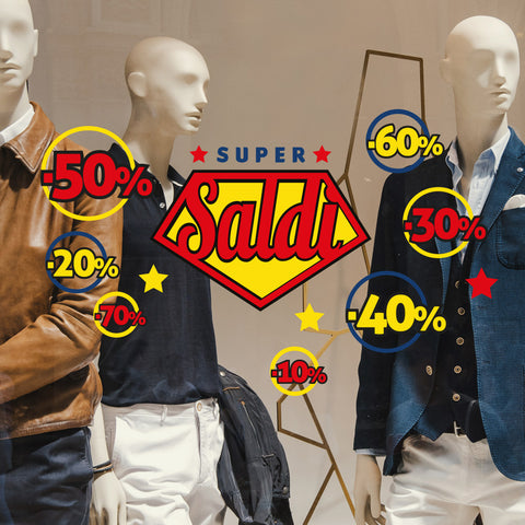 Super Saldi | Vetrofania