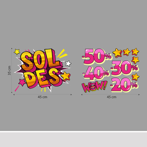 Saldi WOW | Vetrofania