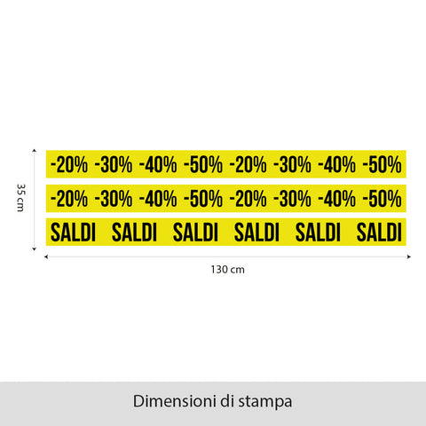 Saldi scena del crimine | Vetrofania