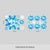 Saldi fiocchi di neve | Vetrofania