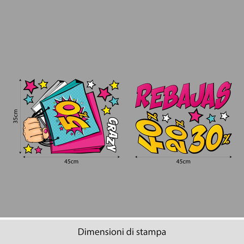 Saldi pugno | Vetrofania